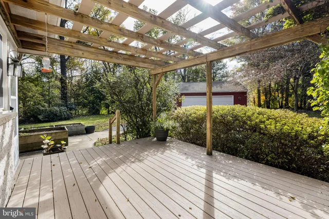 front view of a house with a garden