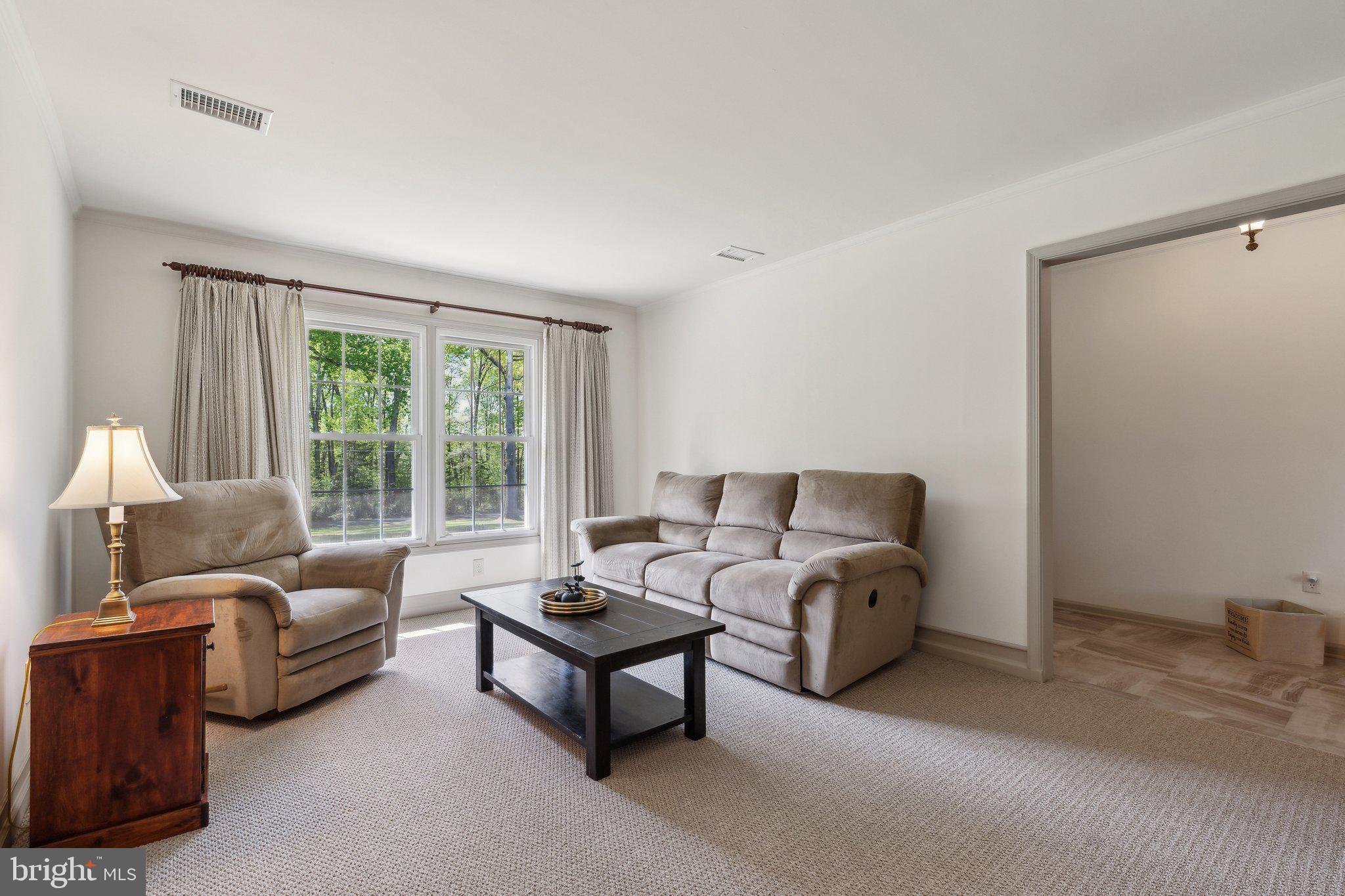 10009 Routts Hill Road Warrenton, VA 20186 - Photo 23 of 43 Den with carpeting and terrific views!