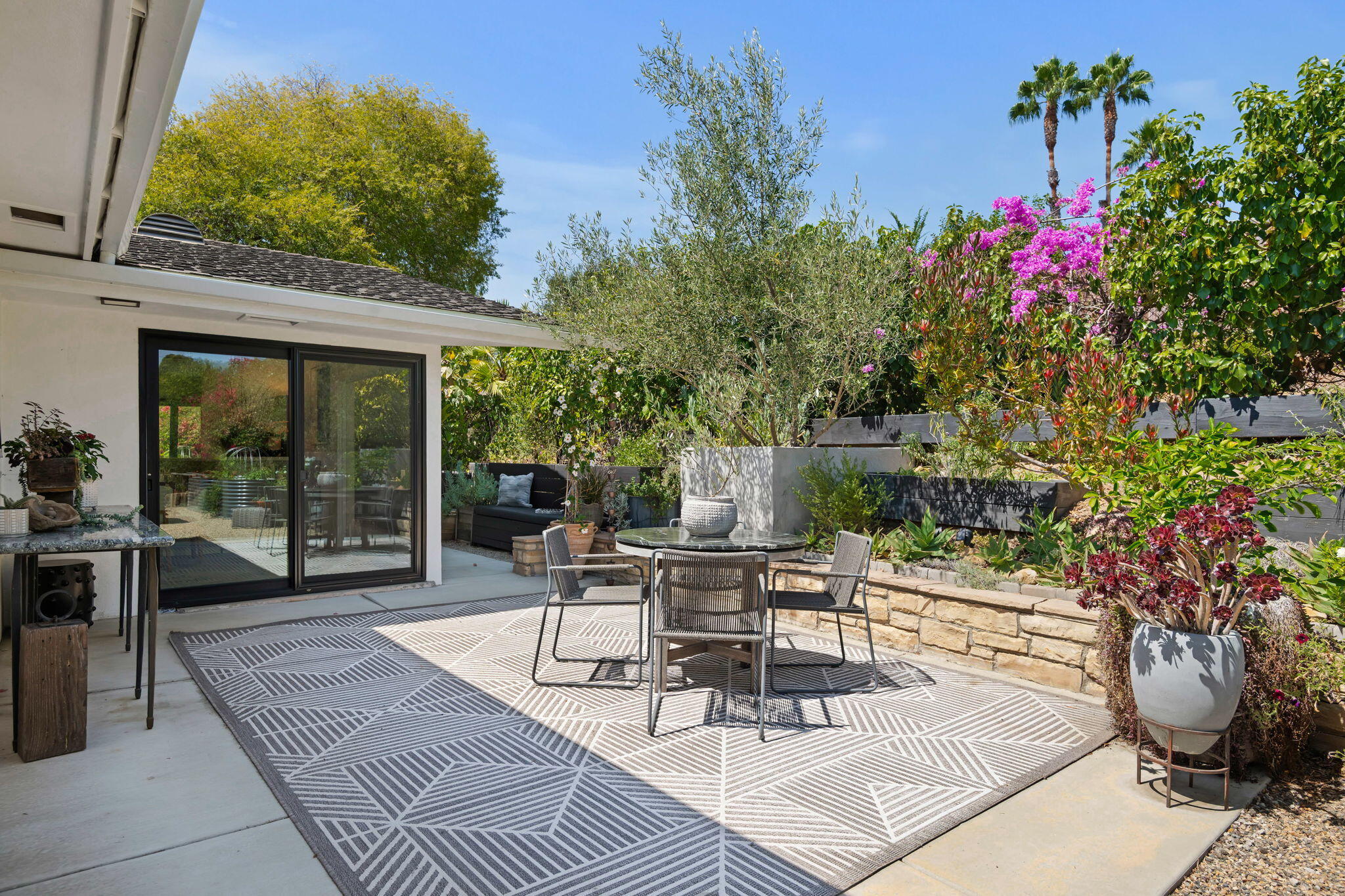 840 San Roque Road Santa Barbara, CA 93105 - Photo 16 of 68 Patio Off Kitchen