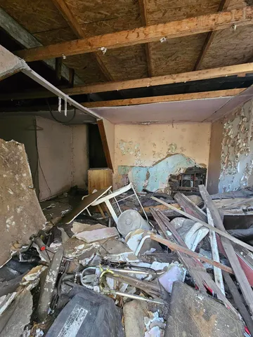 a view of storage and utility room