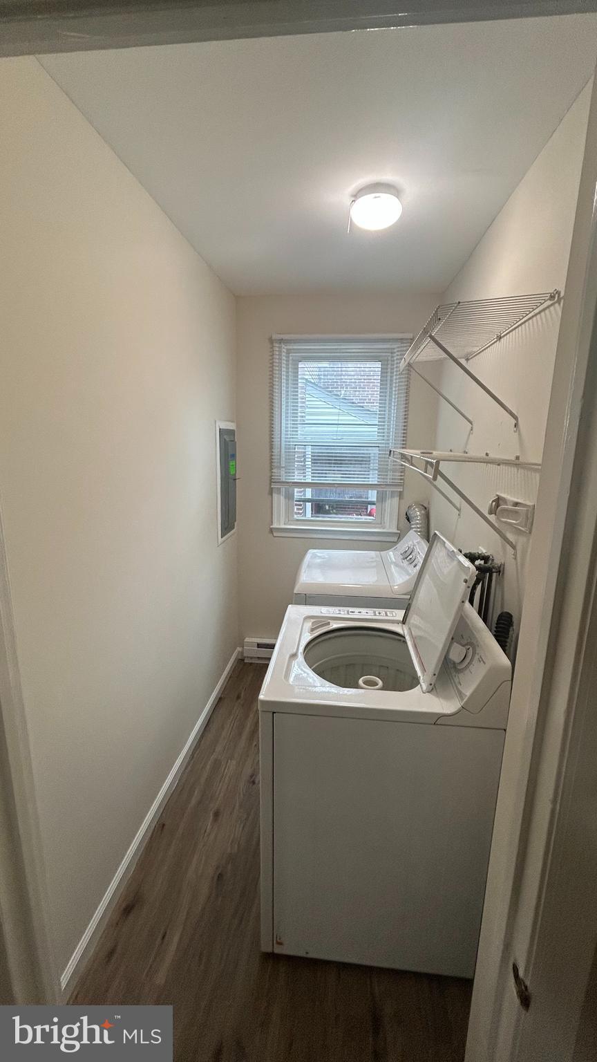 1022 Fox Chase Road, Unit B Jenkintown, PA 19046 - Photo 8 of 18 a utility room with dryer and washer