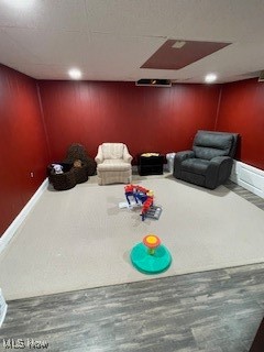 10682 Ravenswood Road Ravenswood, WV 26164 - Photo 23 of 46 Home theater room with dark hardwood / wood-style floors