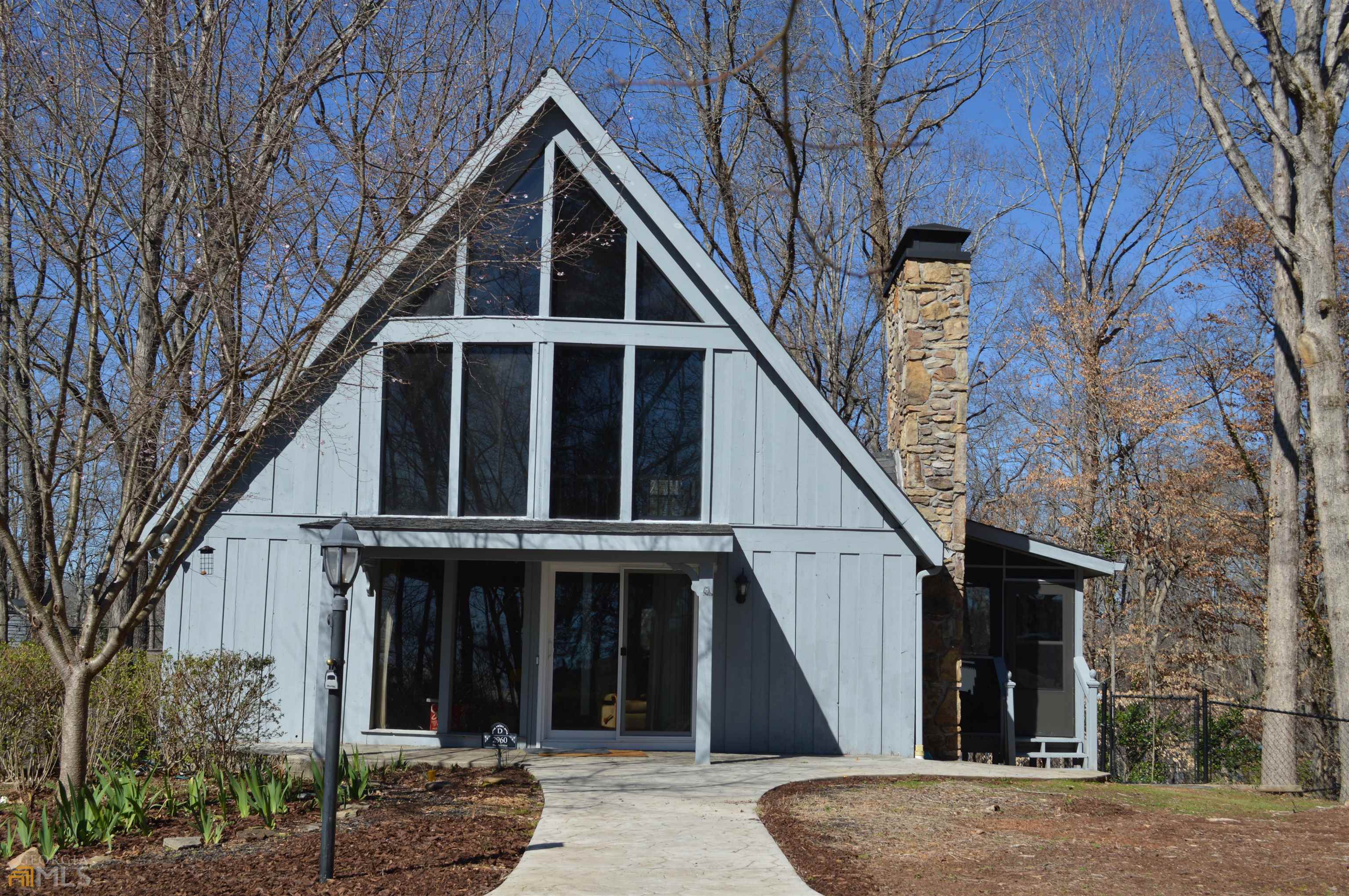 2960 Thompson Mill Road Gainesville, GA 30506 - Photo 1 of 1 a view of a house with wooden stairs