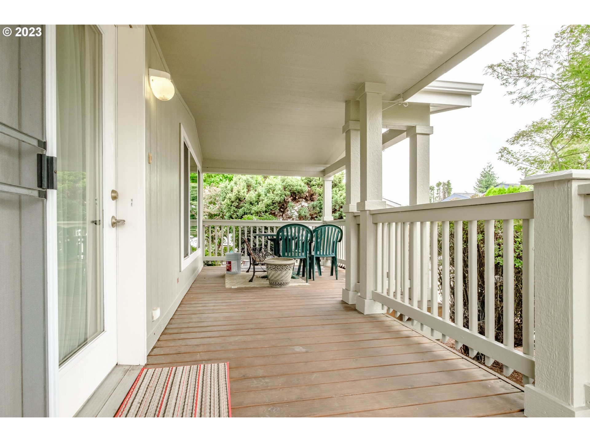 2434 Maia Loop Springfield, OR 97477 - Photo 3 of 36 a view of a balcony with wooden floor