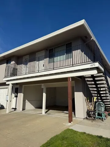 a view of front door