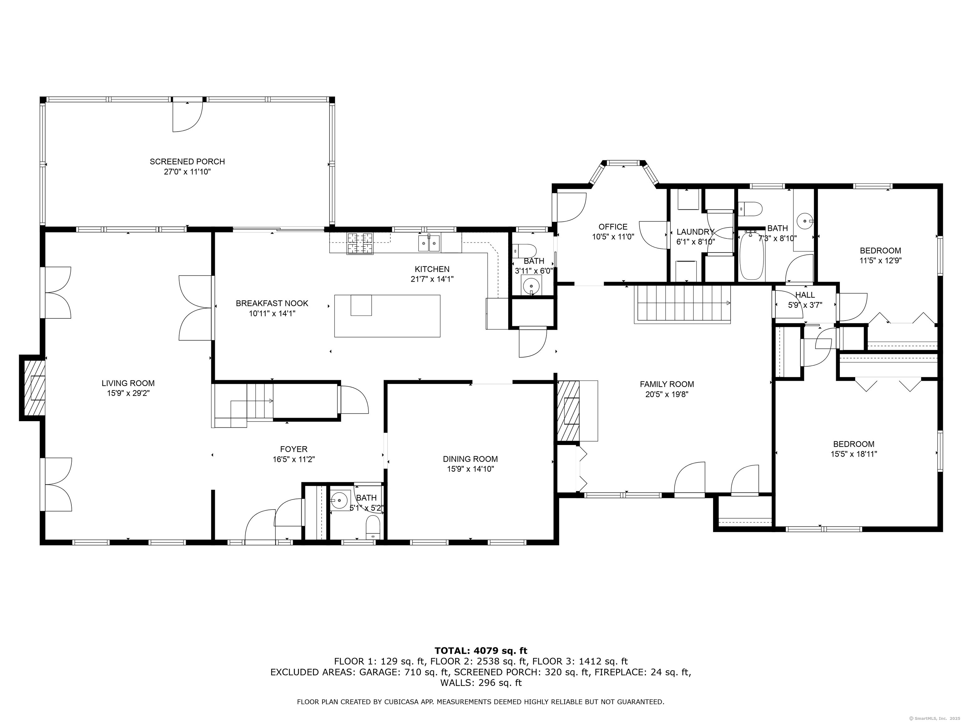 31 Hickory Lane Roxbury, CT 06783 - Photo 20 of 37 a picture of a floor plan