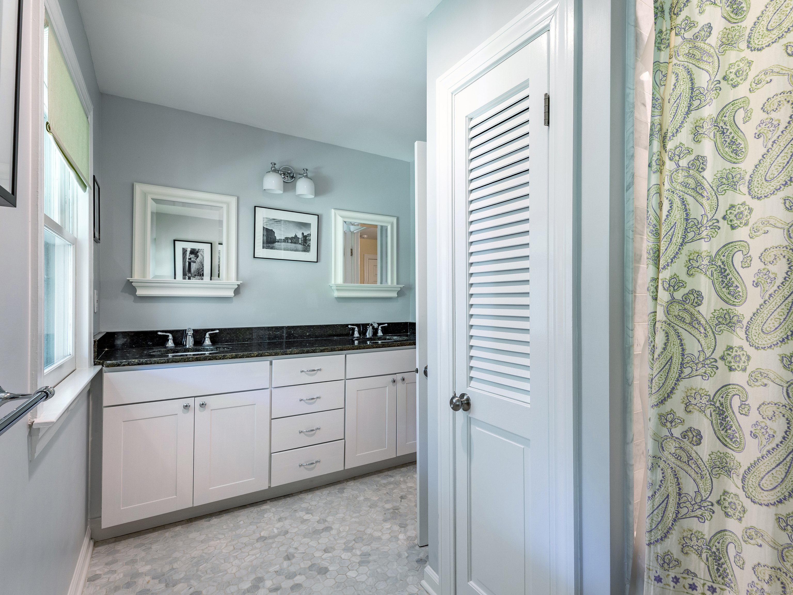 31 Hickory Lane Roxbury, CT 06783 - Photo 25 of 37 a kitchen with granite countertop white cabinets and sink