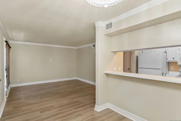 a view of a small space