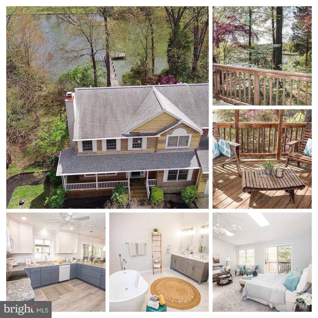 Waterfront!  Completely Updated Interior!