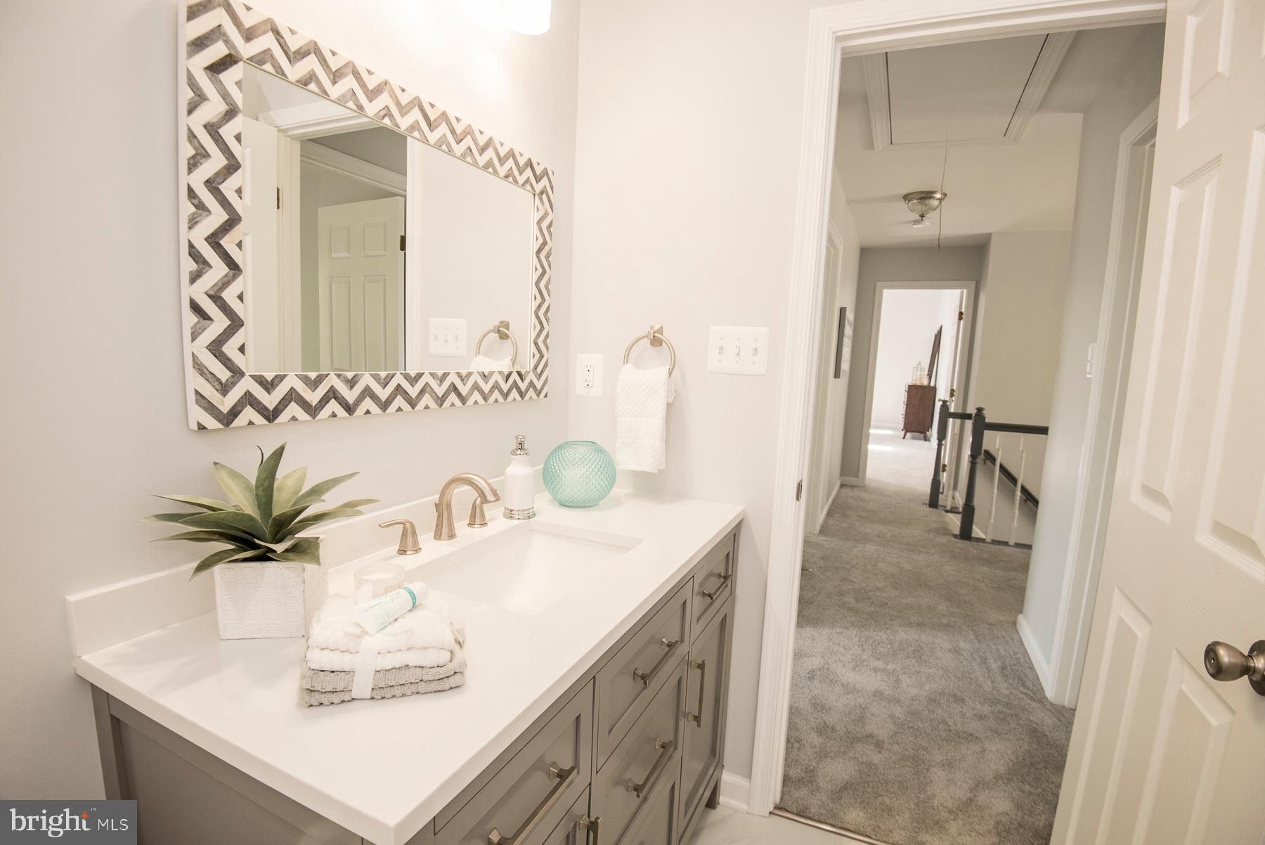 5627 Gunner Run Road Churchton, MD 20733 - Photo 44 of 81 2nd full bath new vanity,mirror,tub,tile,toilet