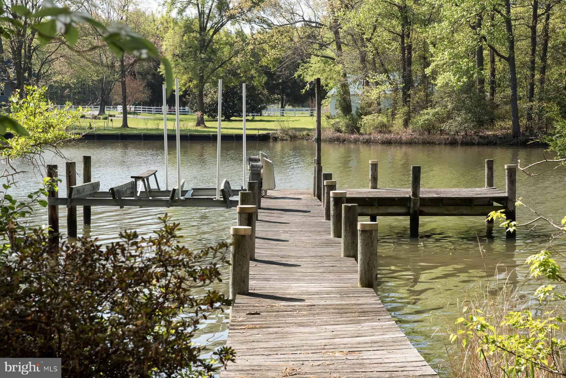 5627 Gunner Run Road Churchton, MD 20733 - Photo 62 of 81 Private pier at 5627 Gunner Run Road