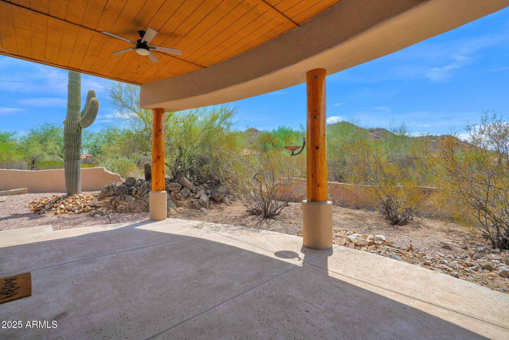 7130 East Saddleback Street, Unit 5 Mesa, AZ 85207 - Photo 35 of 57 a view of a road from a balcony