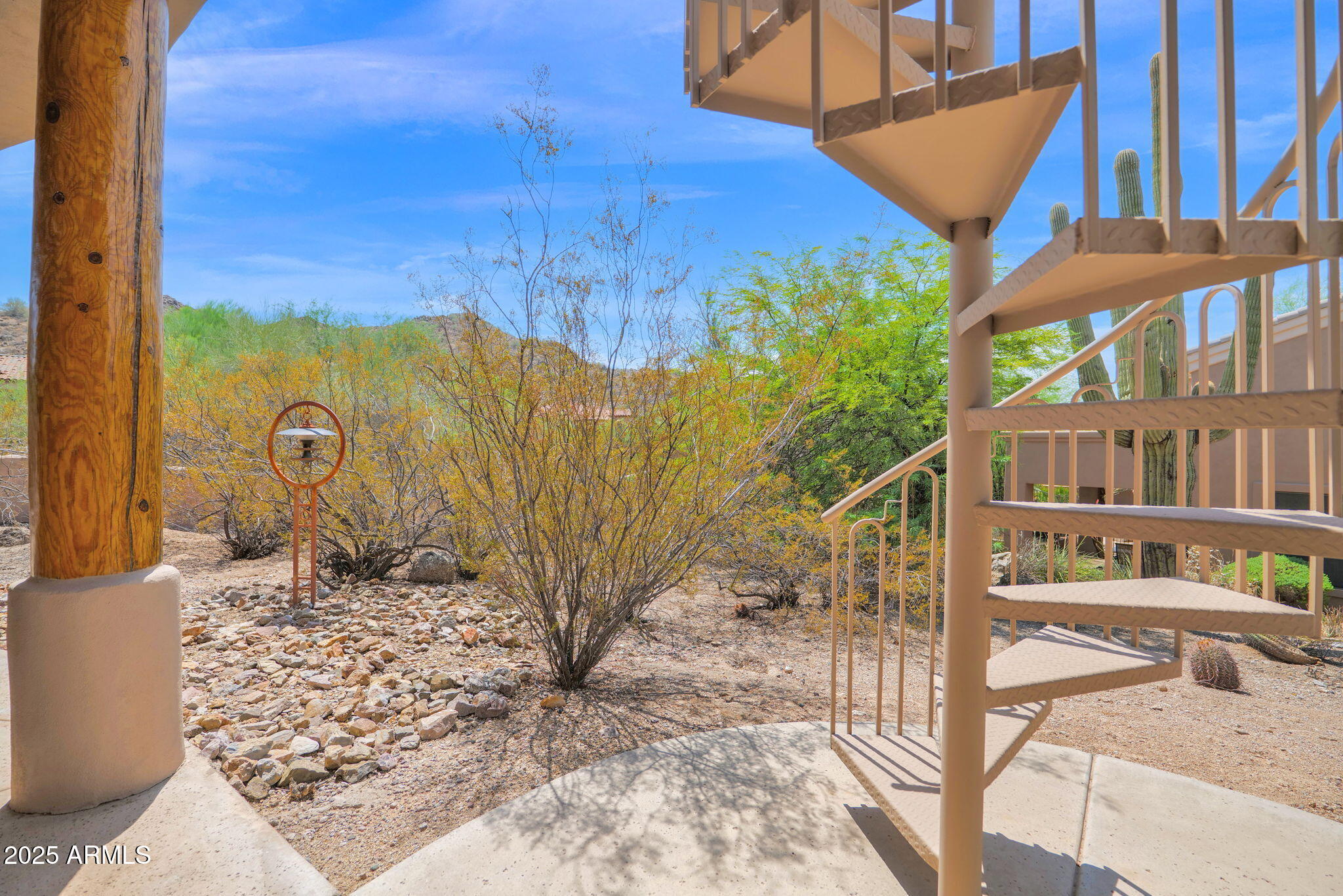 7130 East Saddleback Street, Unit 5 Mesa, AZ 85207 - Photo 38 of 57 stairs to view deck