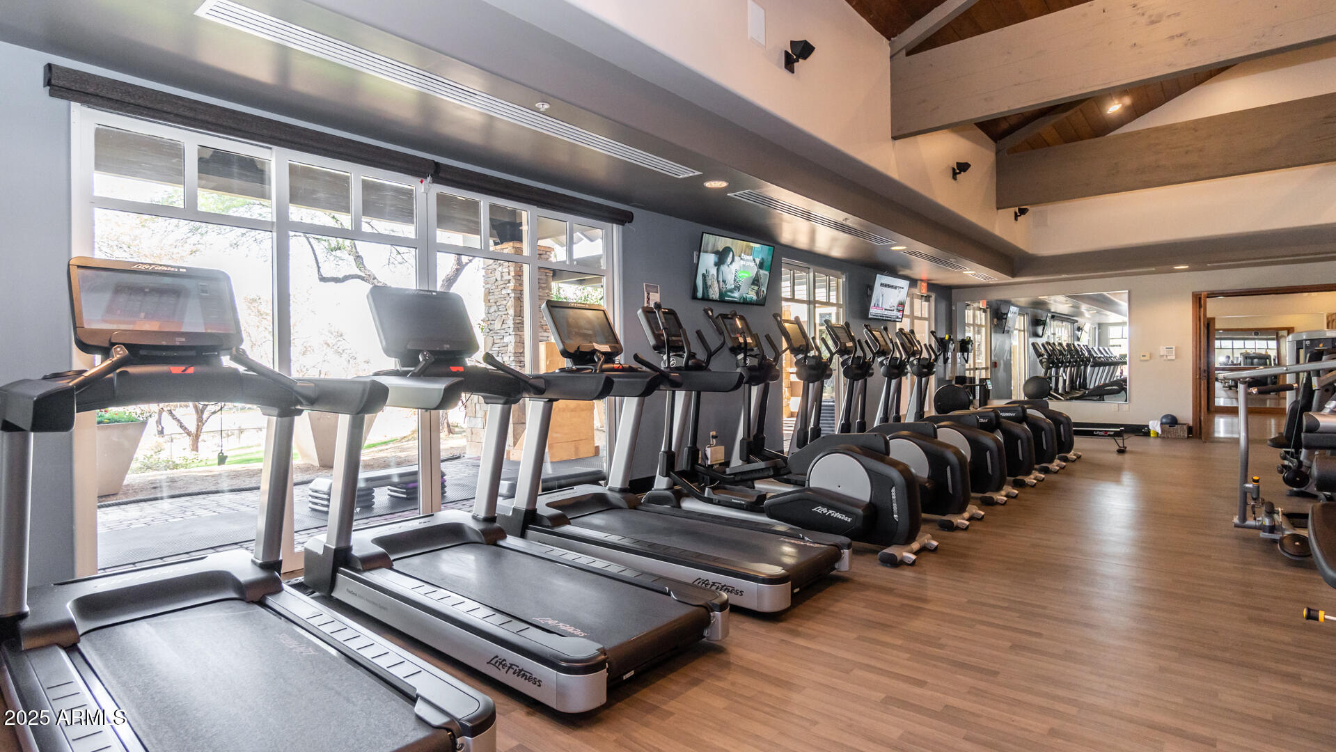 7130 East Saddleback Street, Unit 5 Mesa, AZ 85207 - Photo 47 of 57 a view of a room with gym equipment