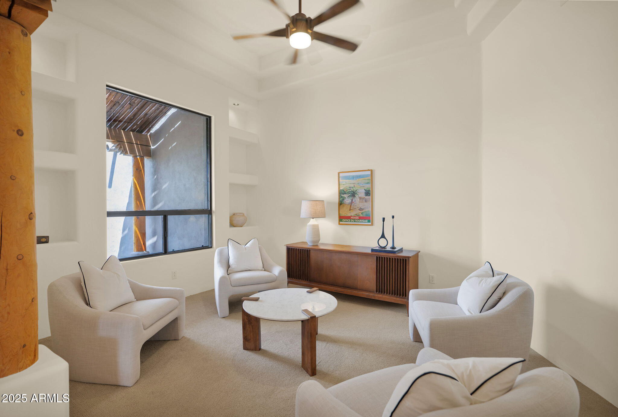 7130 East Saddleback Street, Unit 5 Mesa, AZ 85207 - Photo 8 of 57 a living room with furniture and a window
