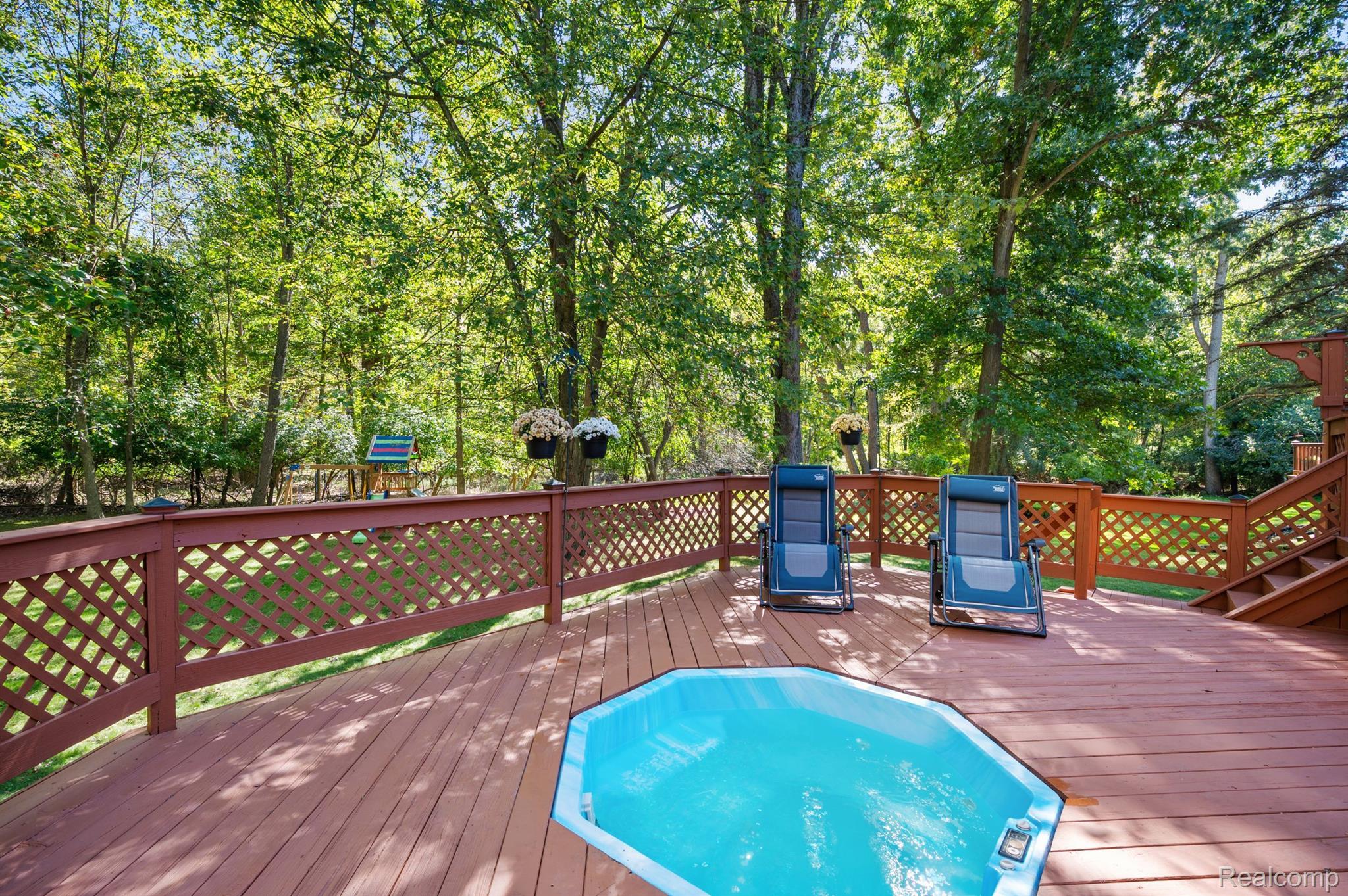 713 River Bend Drive Rochester, MI 48307 - Photo 41 of 68 Feels like an Up North getaway, with hot tub