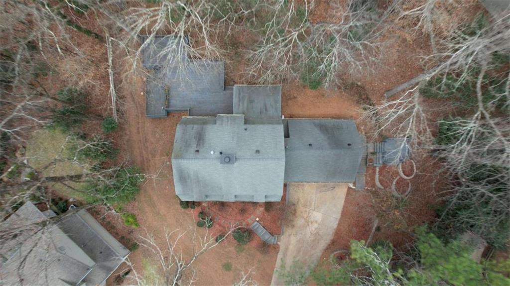 4205 Aberdeen Pass Roswell, GA 30075 - Photo 48 of 53 an aerial view of residential houses with outdoor space