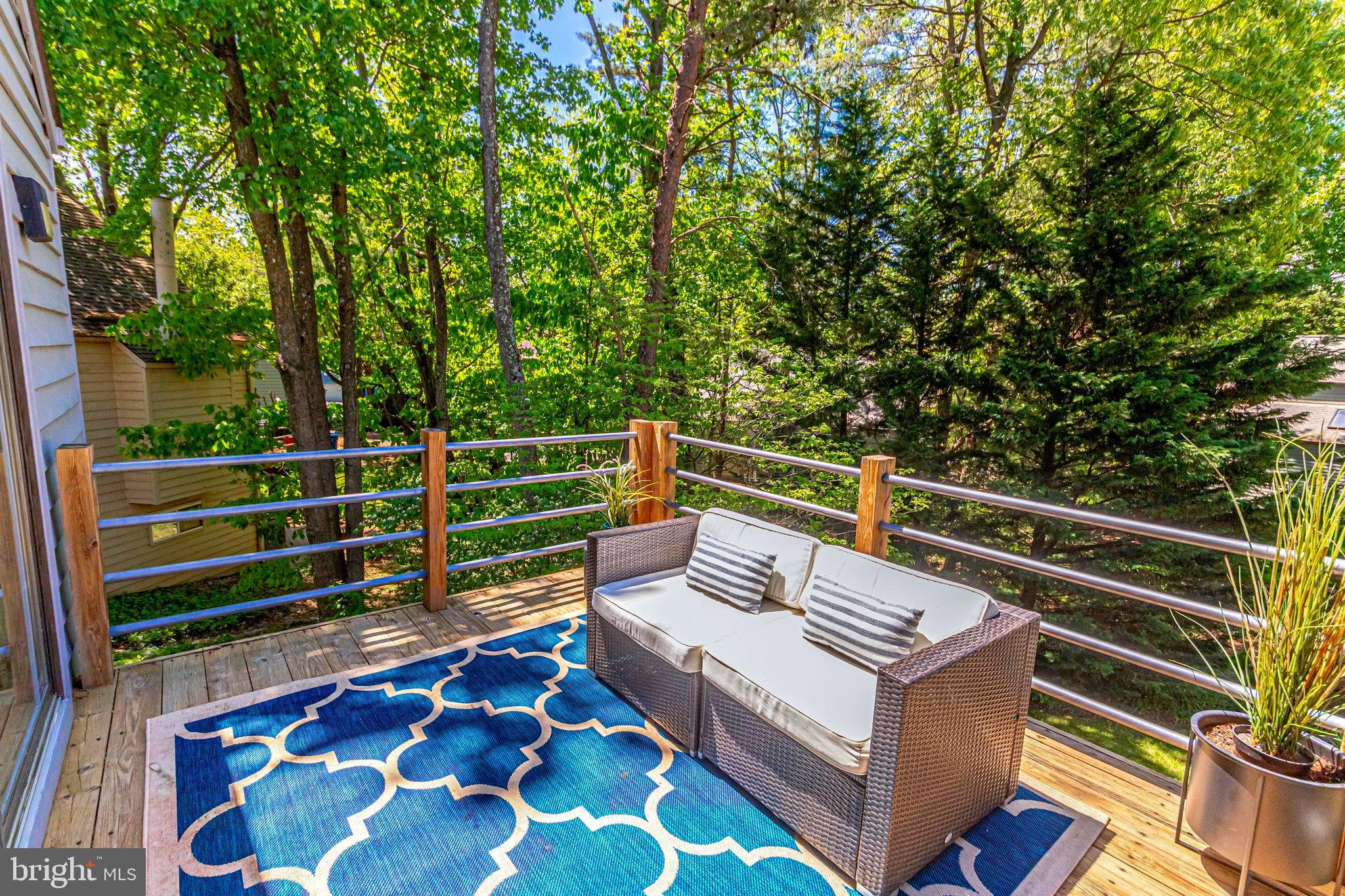 1656 Cedar Hollow Way Reston, VA 20194 - Photo 11 of 36 Peaceful and quiet backyard with view of trees.