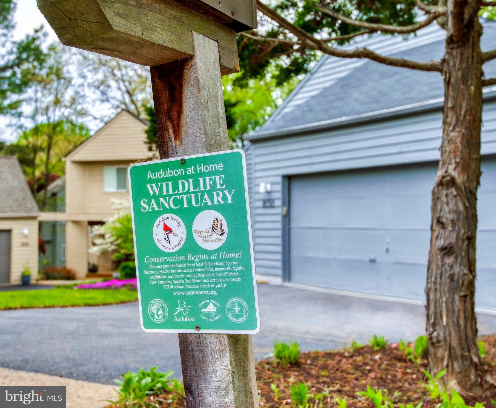 1656 Cedar Hollow Way Reston, VA 20194 - Photo 36 of 36 Certified as a sanctuary from the Audubon Society