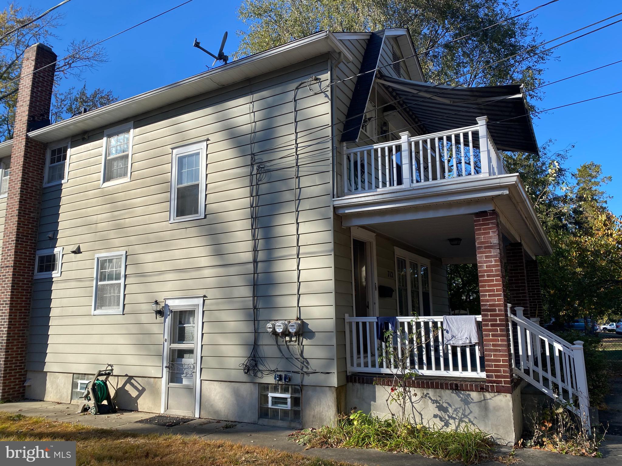 712 Grove Street Haddonfield, NJ 08033 - Photo 12 of 18 a view of a house with a small deck
