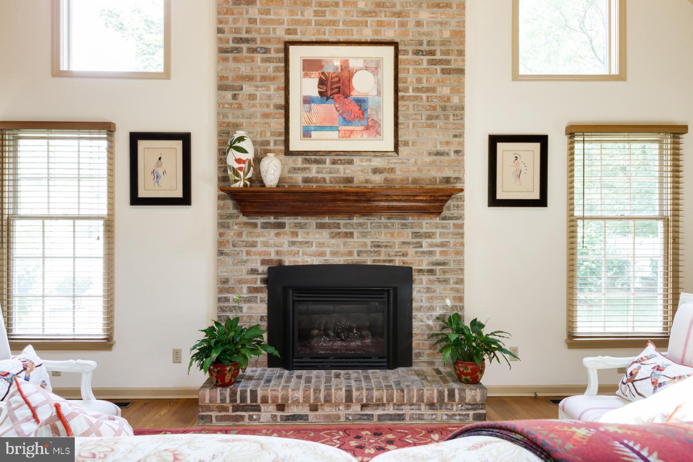 620 Ridge Road Salisbury, MD 21801 - Photo 20 of 53 Masonry Fireplace w/ Gas Log Insert