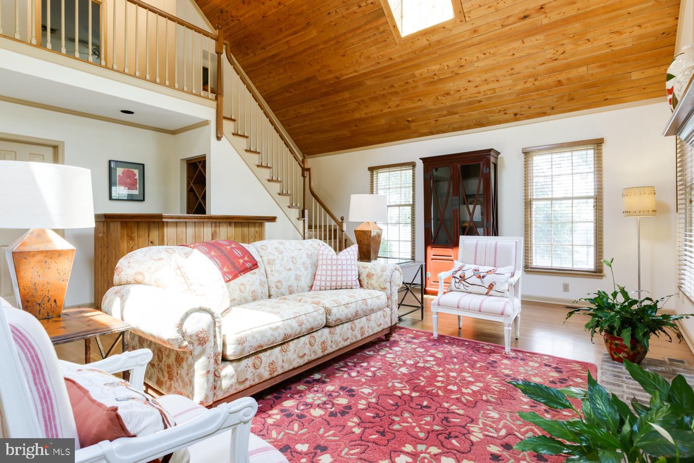 620 Ridge Road Salisbury, MD 21801 - Photo 23 of 53 Family Room w/ Vaulted Ceiling & Skylights