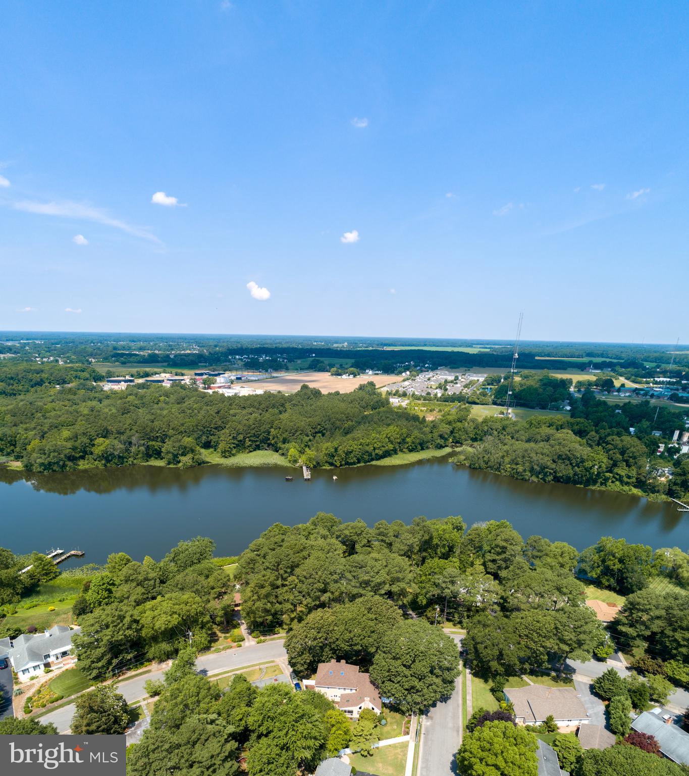 620 Ridge Road Salisbury, MD 21801 - Photo 52 of 53 Aerial View of the Wicomico River