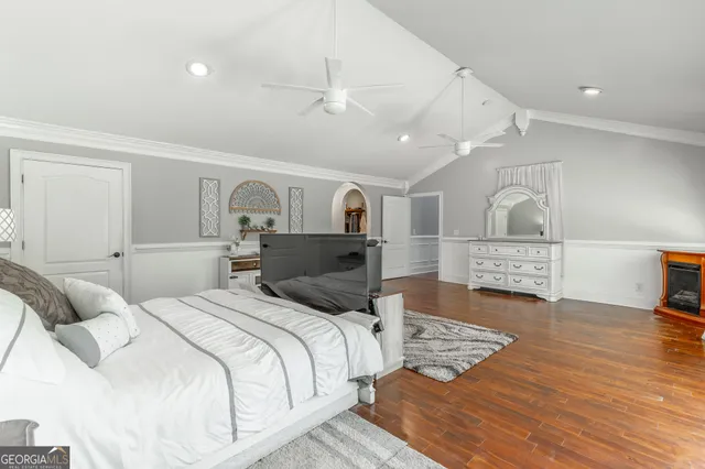 a view of a house with a park