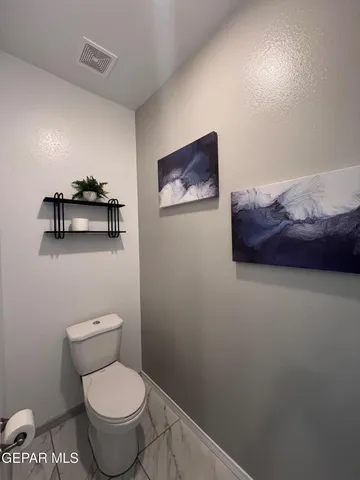 a bathroom with a toilet and a vanity