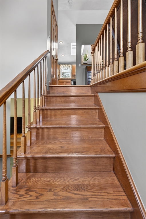 1079 Langley Street Fall River, MA 02720 - Photo 7 of 40 a view of entryway and hall with wooden floor