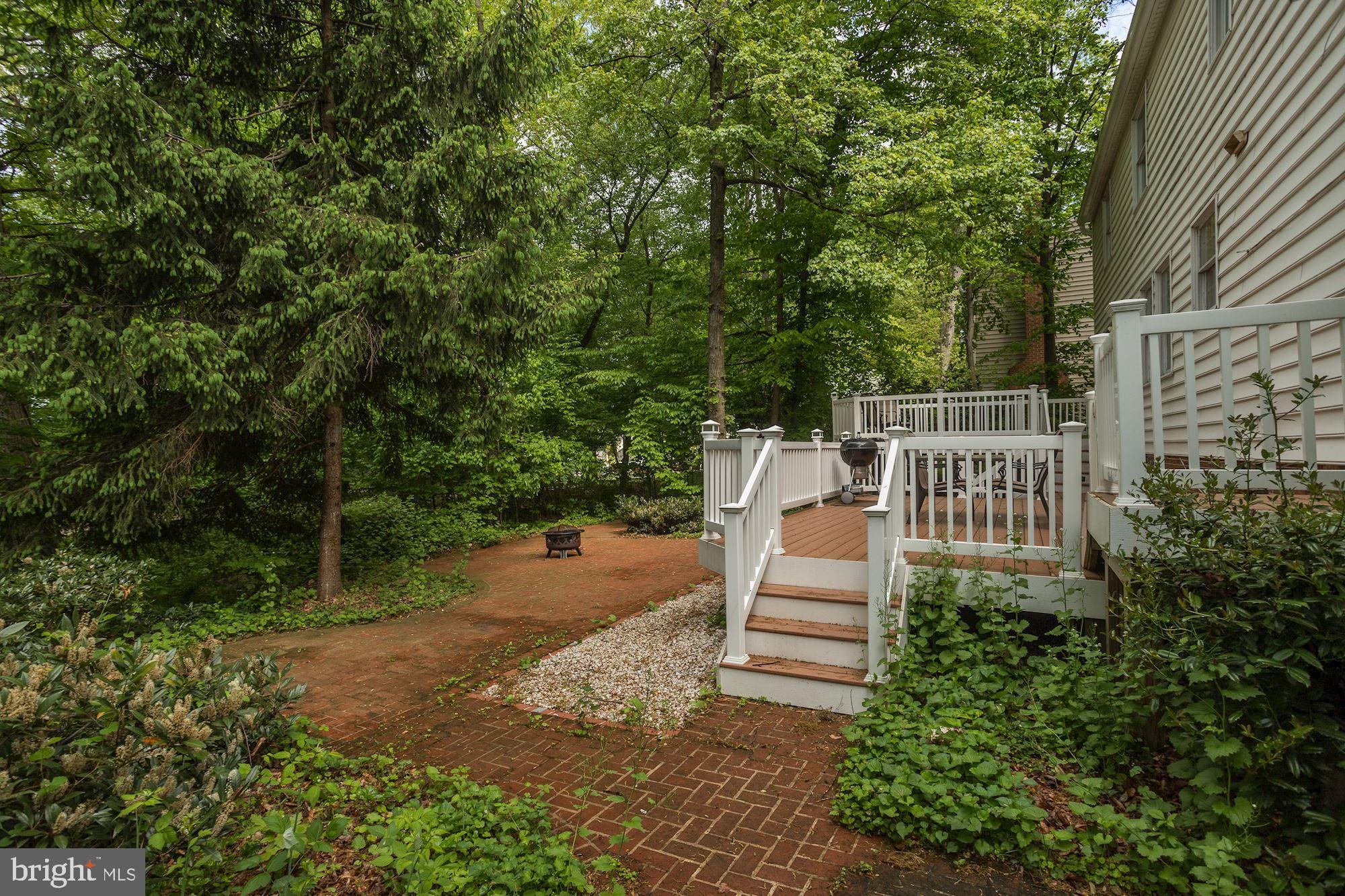 6044 Stevens Forest Road Columbia, MD 21045 - Photo 31 of 37 Large Patio | Mature Trees