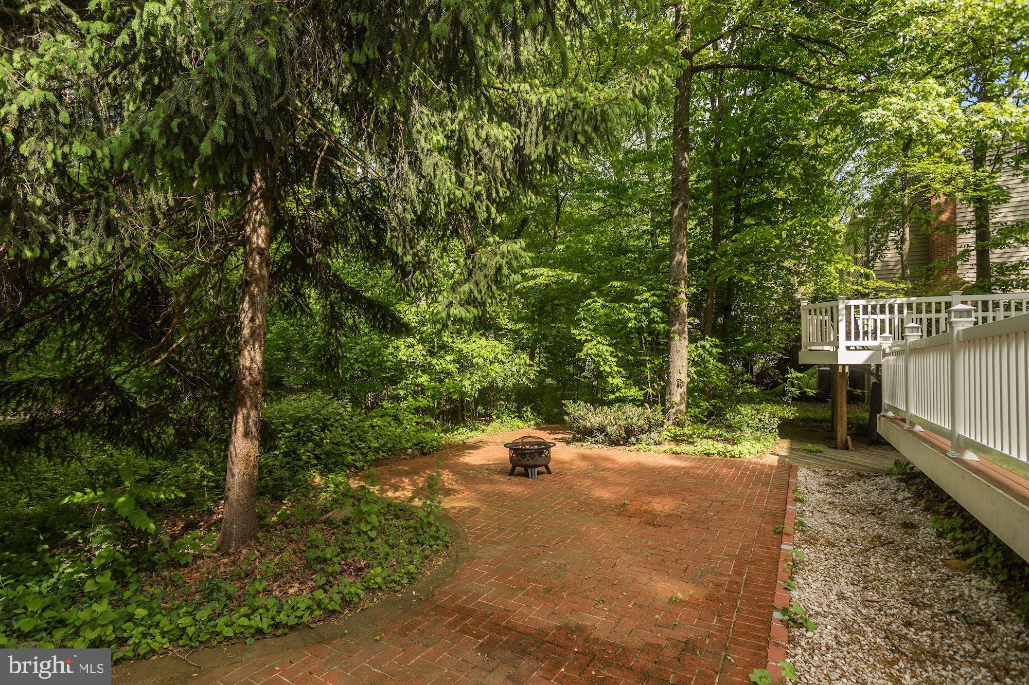 6044 Stevens Forest Road Columbia, MD 21045 - Photo 32 of 37 Large Patio | Mature Trees