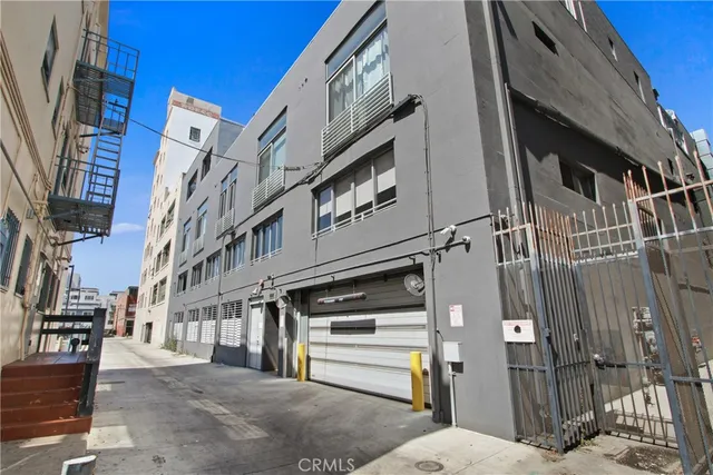 a view of a building with a outdoor space