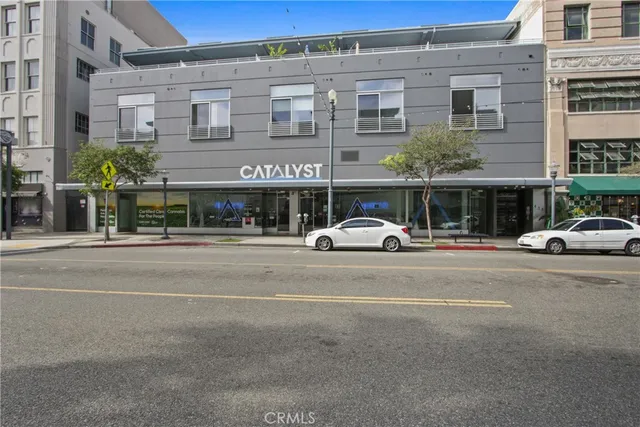 a building with street view