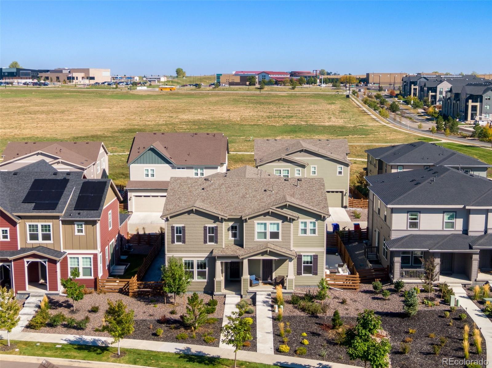 306 Rodden Drive Erie, CO 80516 - Photo 35 of 49 a view of a city with an ocean view