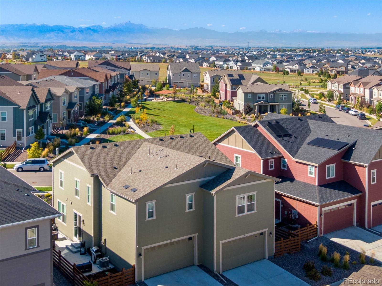 306 Rodden Drive Erie, CO 80516 - Photo 41 of 49 a view of a city with an ocean view