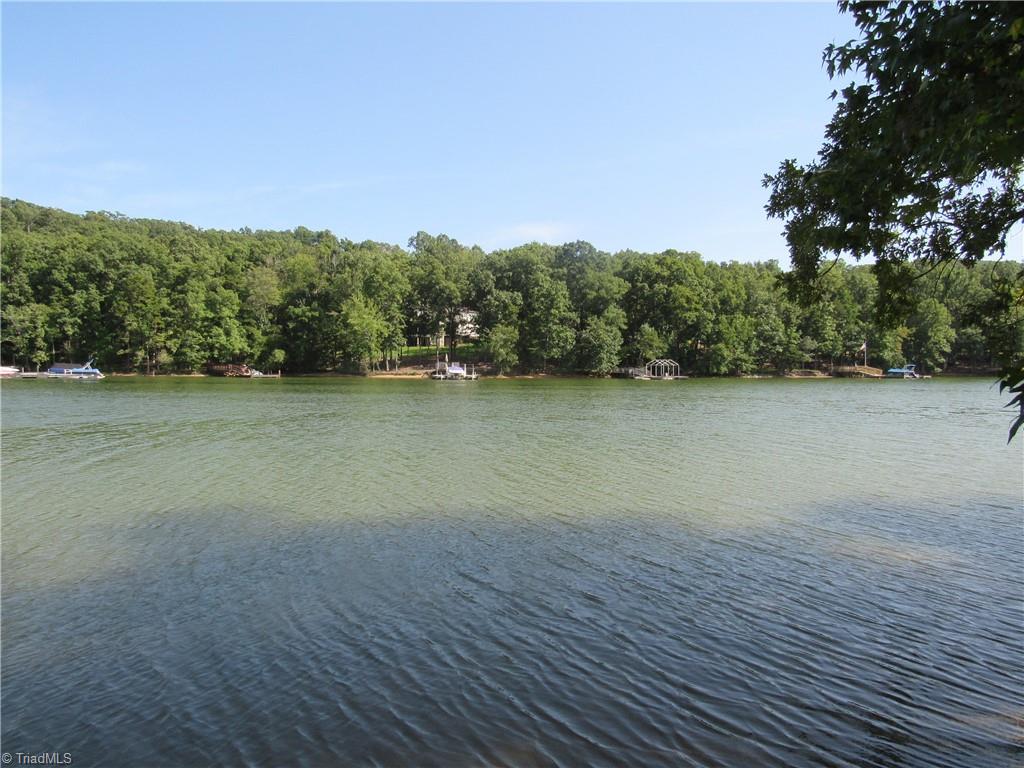 180 Roehm Landing Denton, NC 27239 - Photo 10 of 35 This shot is standing at the water's edge of your lot looking to the left.