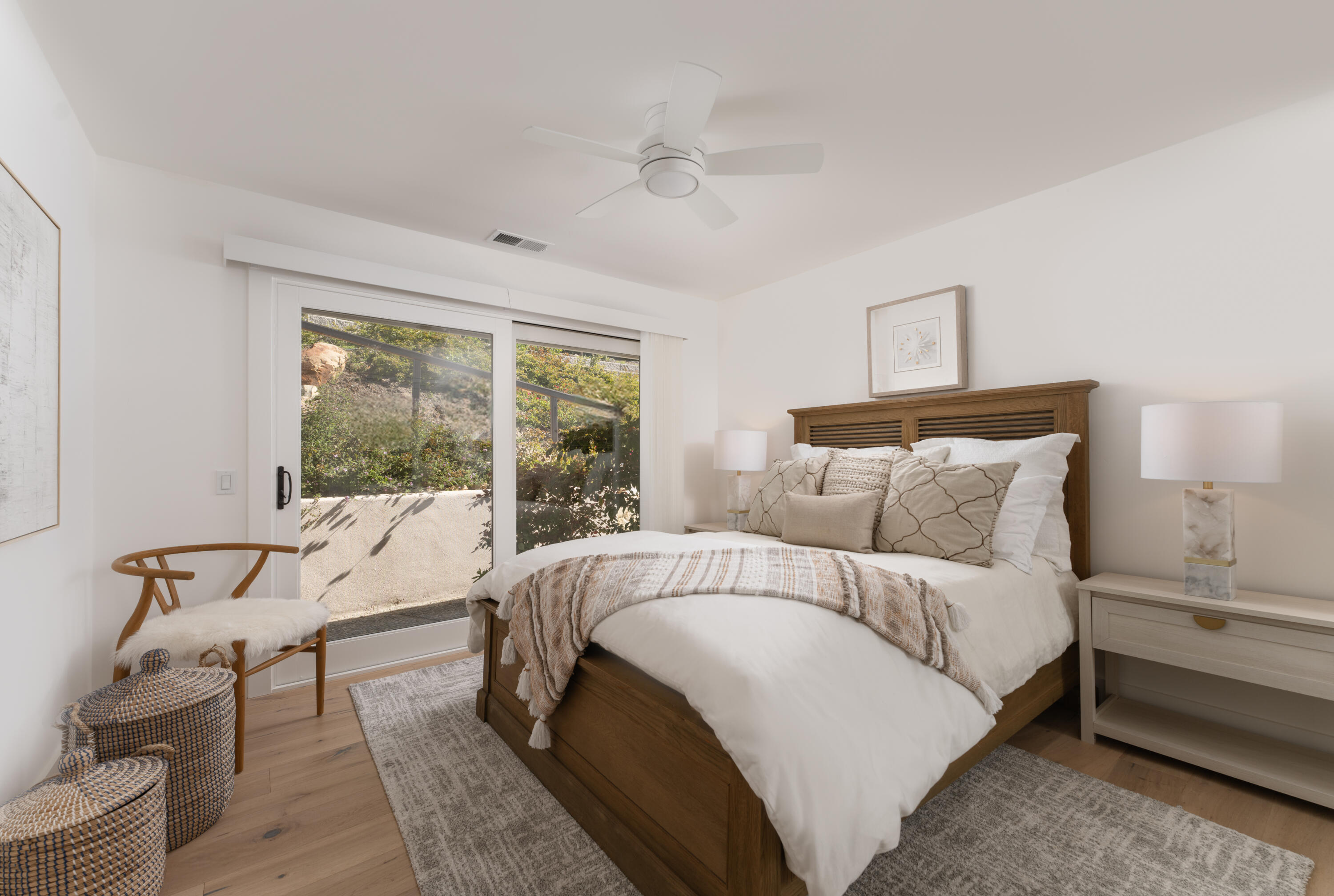 1568 Franceschi Road Santa Barbara, CA 93103 - Photo 10 of 17 a bed room with a bed and a chair