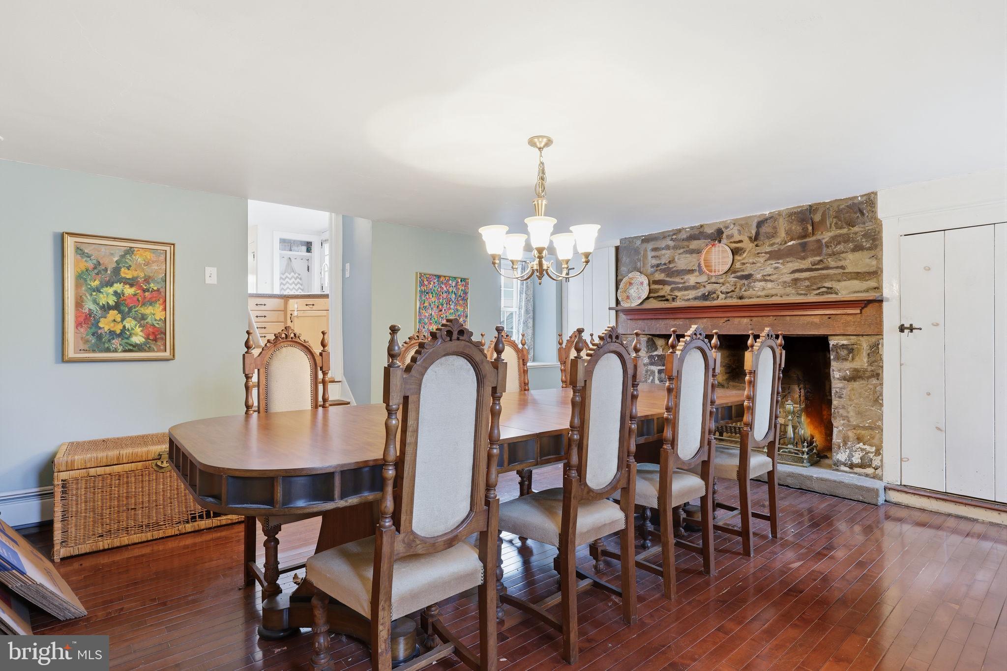 2293 Meetinghouse Road Jamison, PA 18929 - Photo 16 of 47 a view of a dining room with furniture and wooden floor