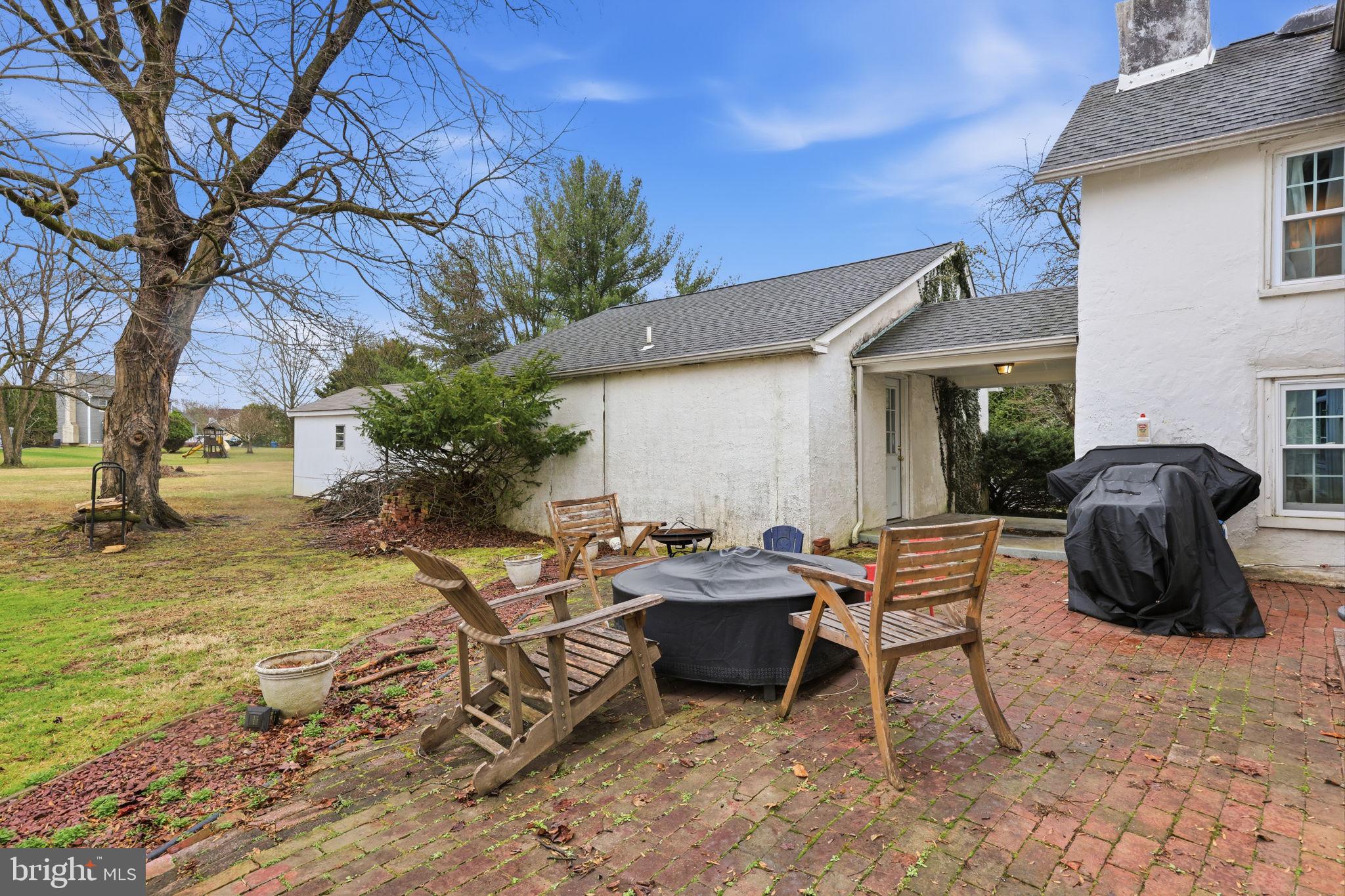 2293 Meetinghouse Road Jamison, PA 18929 - Photo 6 of 47 a view of a backyard with sitting area