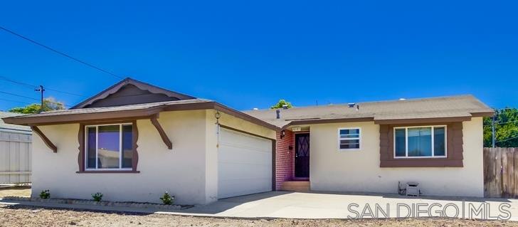 8103 Brampton Street Spring Valley, CA 91977 - Photo 1 of 21 3rd look at front of home with huge lot