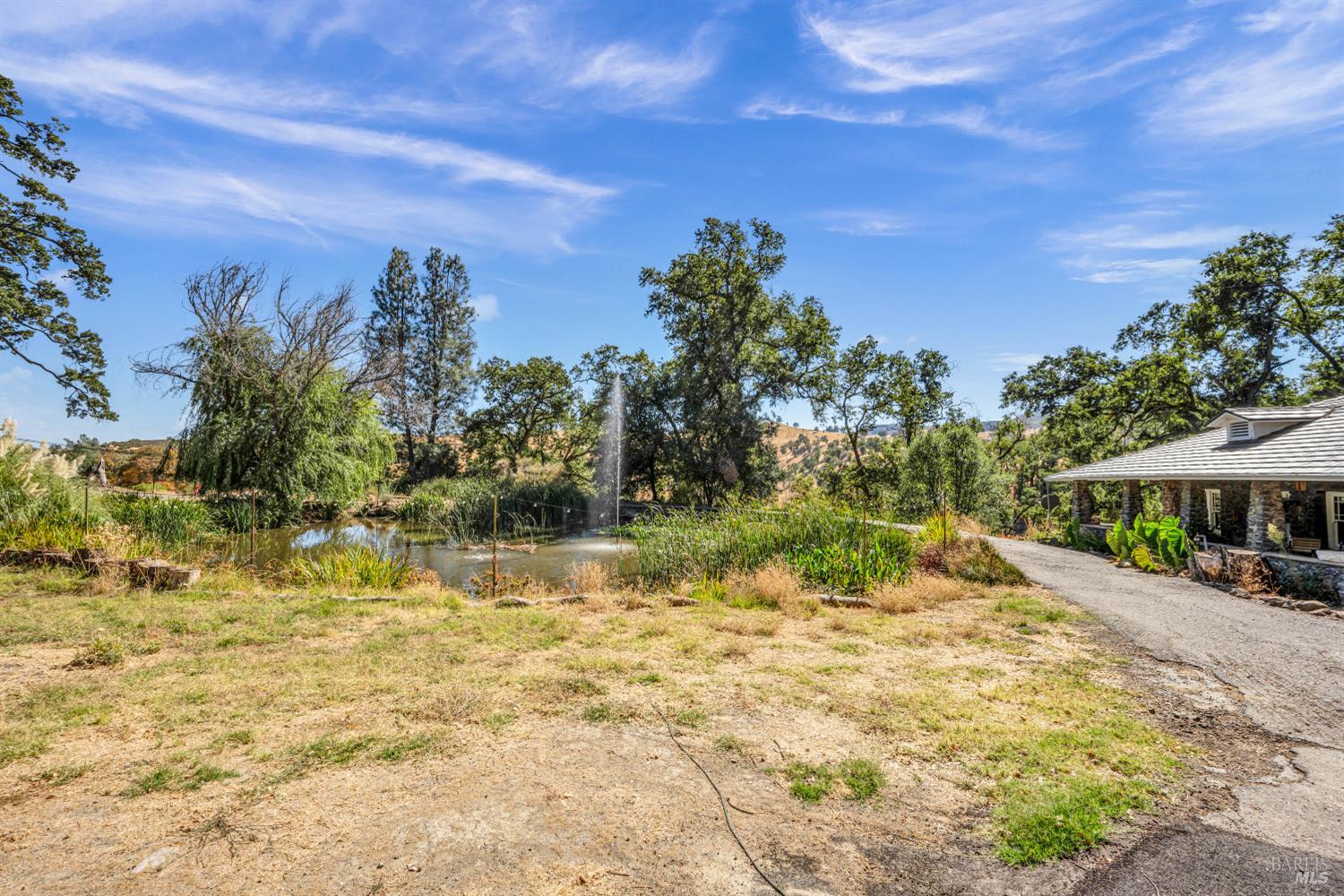 500 Old Long Valley Road Clearlake Oaks, CA 95423 - Photo 60 of 83 a view of a yard with an trees
