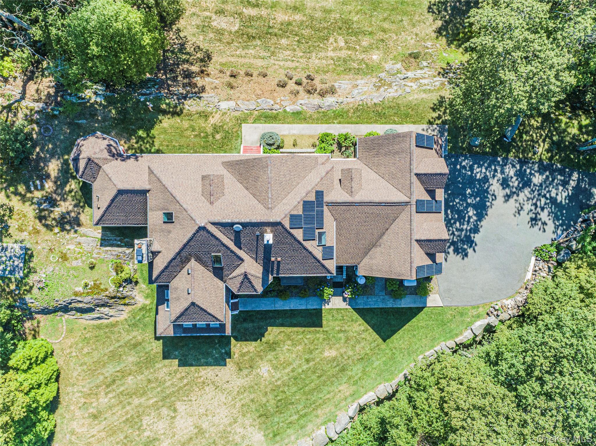 291 Woodmont Road Hopewell Junction, NY 12533 - Photo 45 of 49 an aerial view of a house