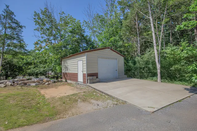 a view of outdoor space with trees