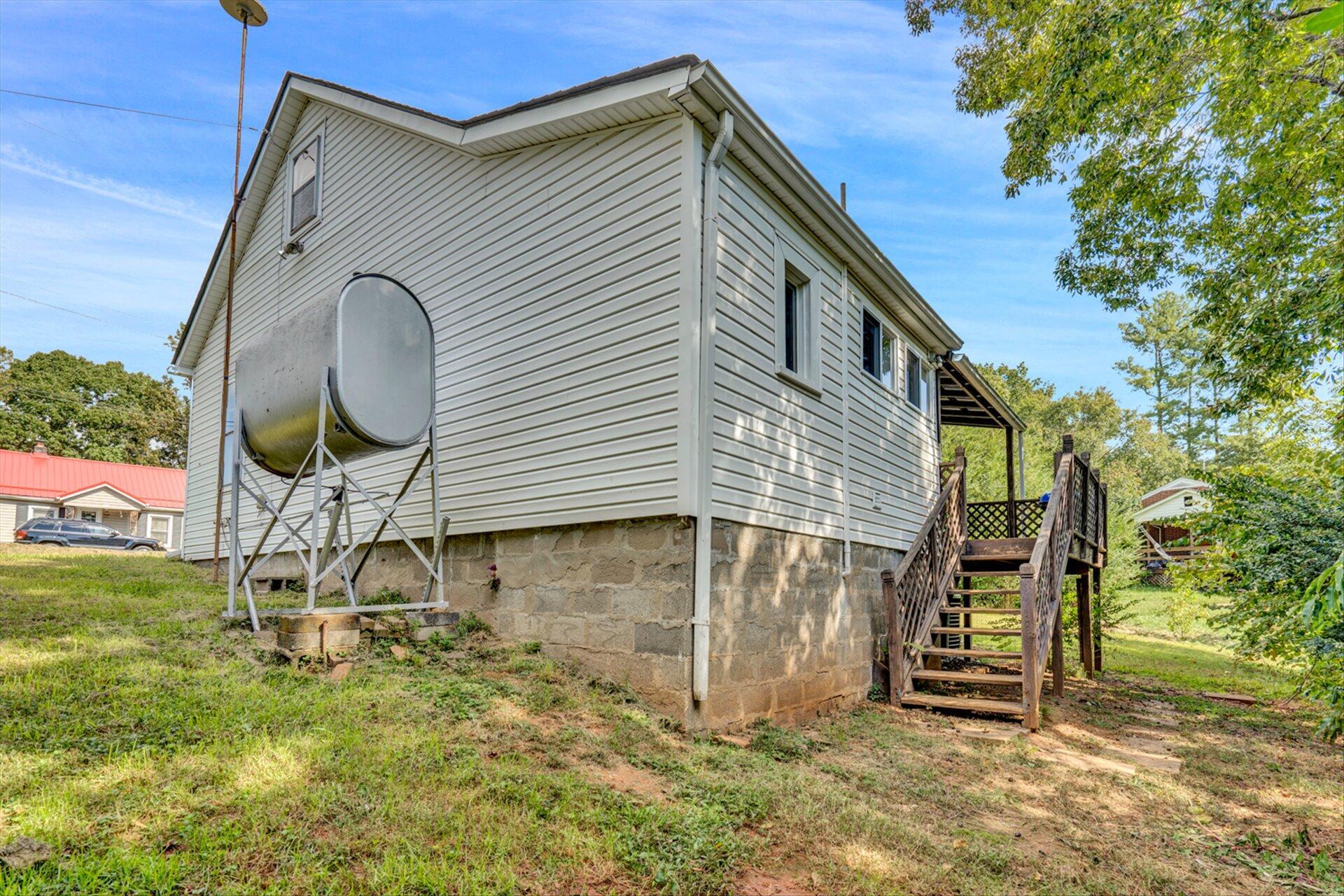 121 Lackey Road Collinsville, VA 24078 - Photo 15 of 17 Rear of Home