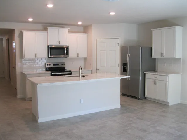 a close view of sink