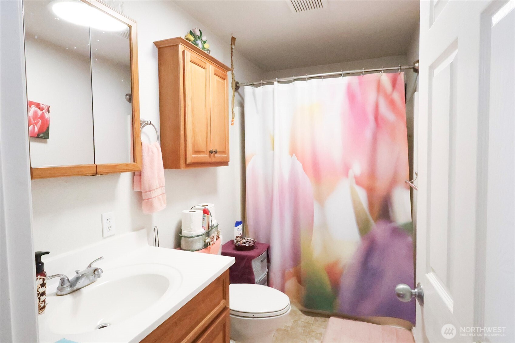 136 First Street Sumas, WA 98295 - Photo 10 of 20 a bathroom with a sink toilet and shower