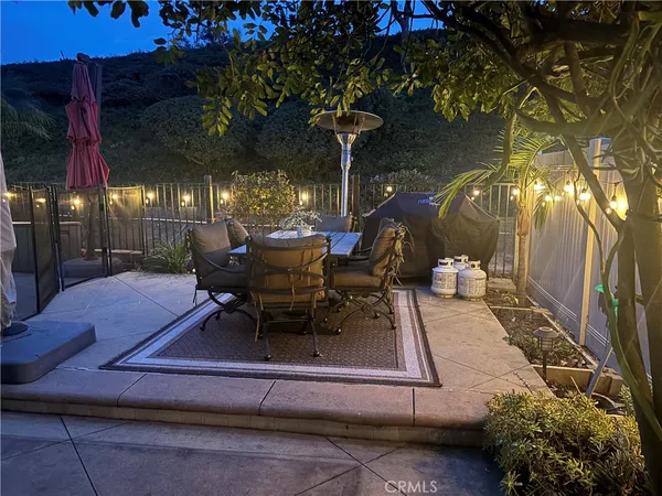a view of outdoor space yard deck patio and outdoor seating