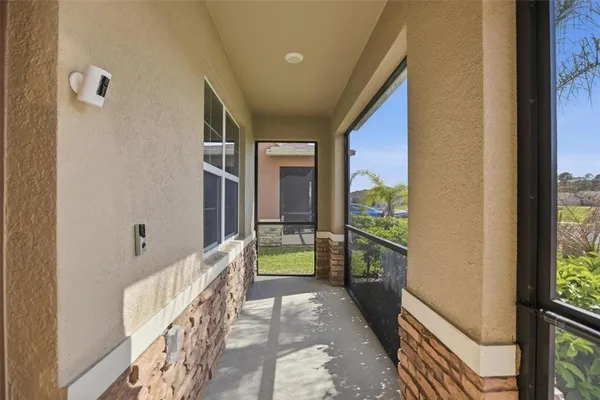 a view of a back yard of the house