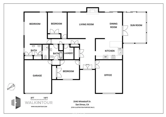 $1,178,000 | 2040 Whitebluff Drive, San Dimas, CA 91773